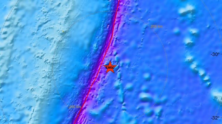 Σεισμός 5,5 Ρίχτερ στα νησιά Κερμαντέκ